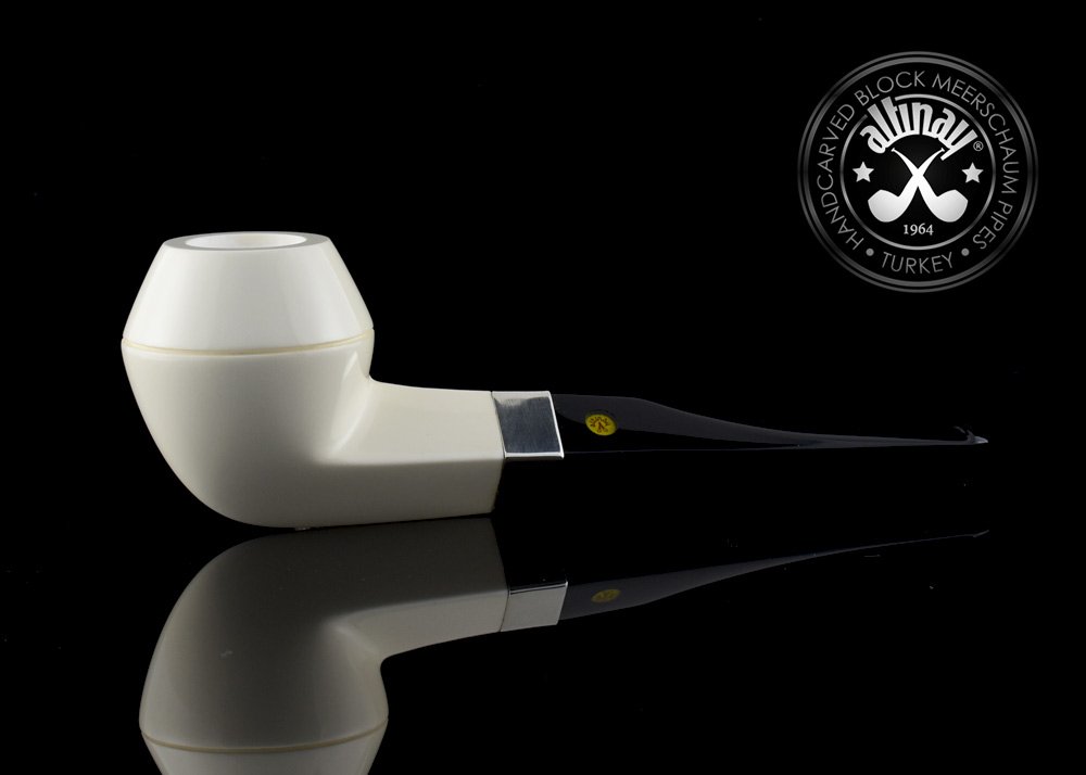 altinay-classic-bulldog-meerschaumpfeife-mit-silberband image 6