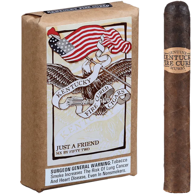 kentucky-fire-cured-just-a-friend-zigarre-toro-6x52-10er image 1
