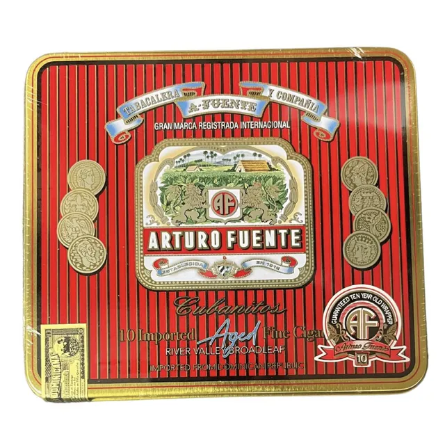 arturo-fuente-maduro-cubanitos-zigarillos-rote-dose-10-st-ck image 1