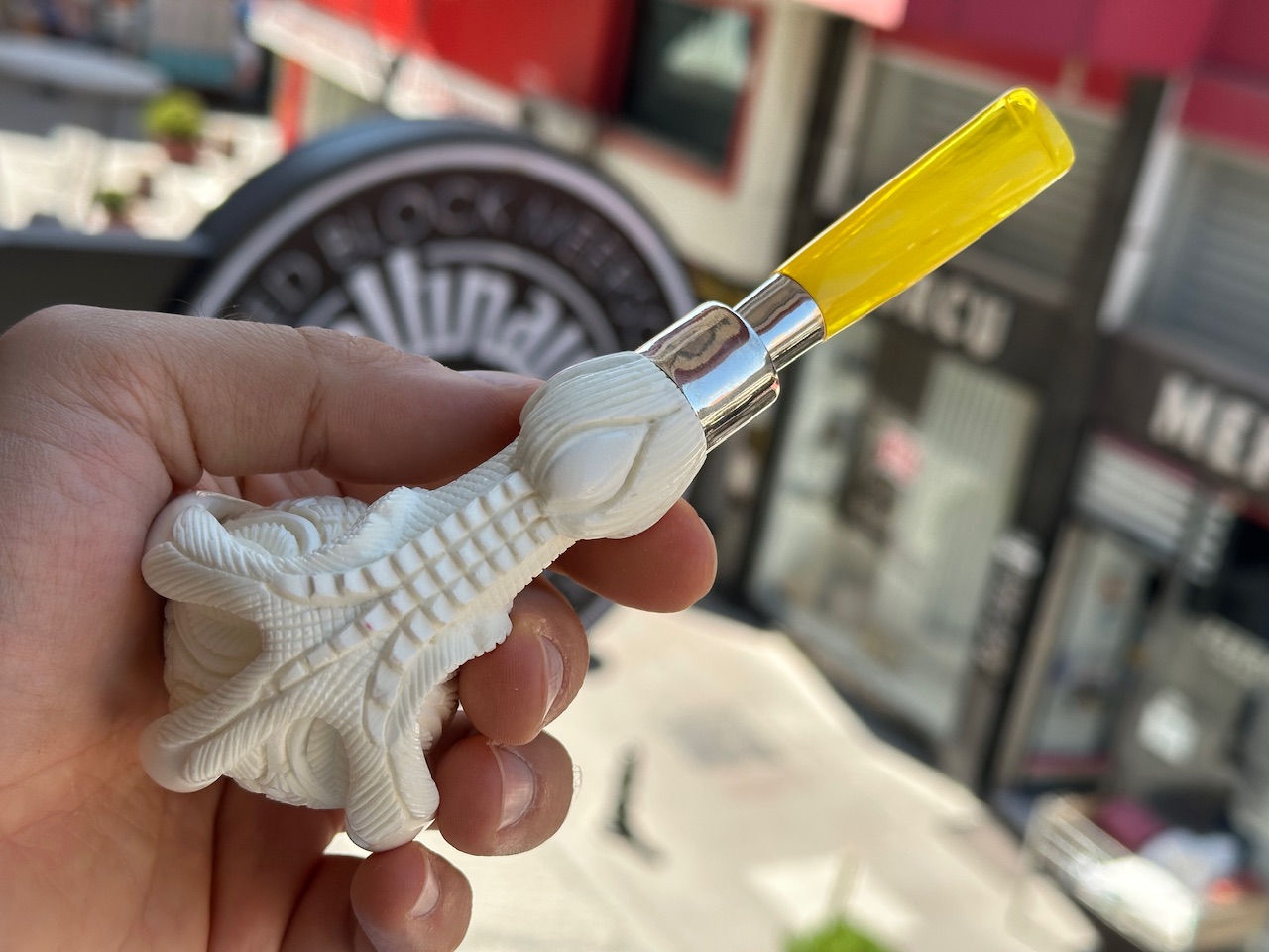altinay-eagle-s-claw-pfeife-claw-silber-spigot-figural image 8