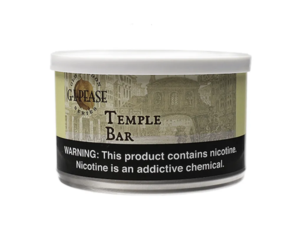 g-l-pease-temple-bar-pfeifentabak-2oz-virginia-perique image 1