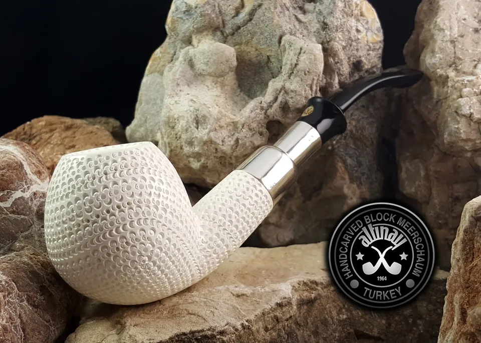 altinay-apple-silver-spigot-meerschaumpfeife-mit-silber-spigo image 1