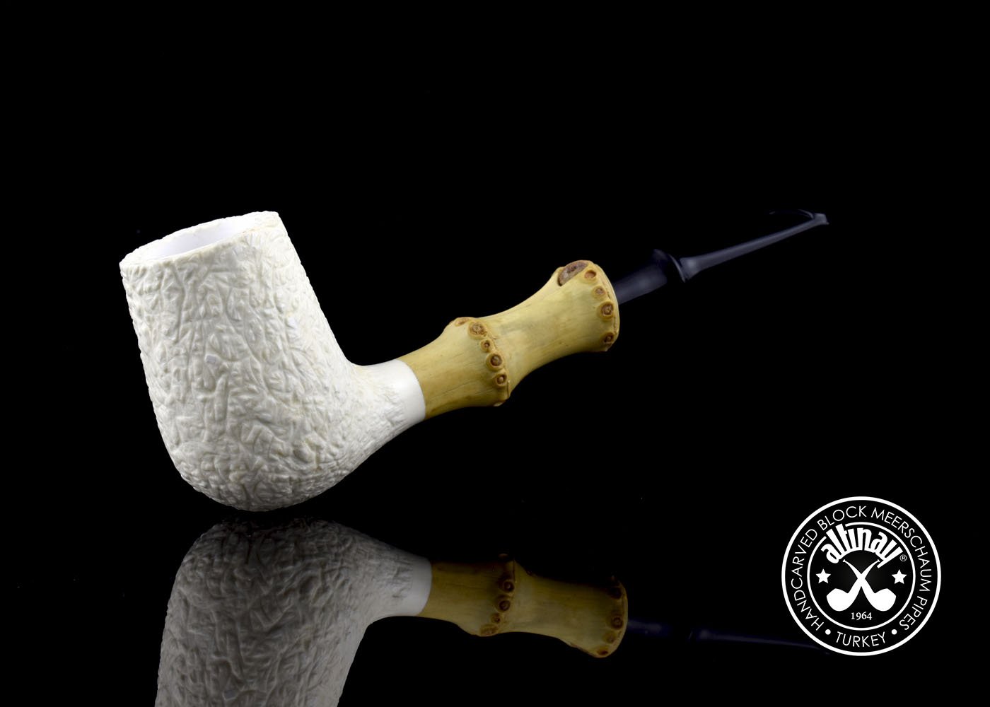 altinay-bamboo-series-billard-meerschaumpfeife-bambusholm image 1