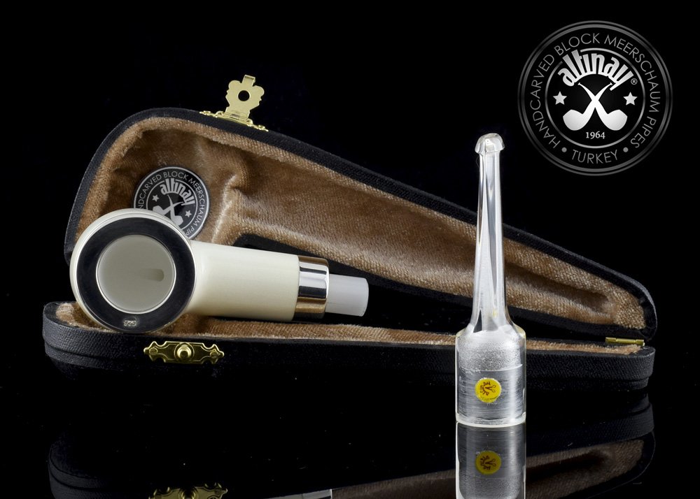 altinay-classic-top-silver-billiard-meerschaumpfeife-2 image 5