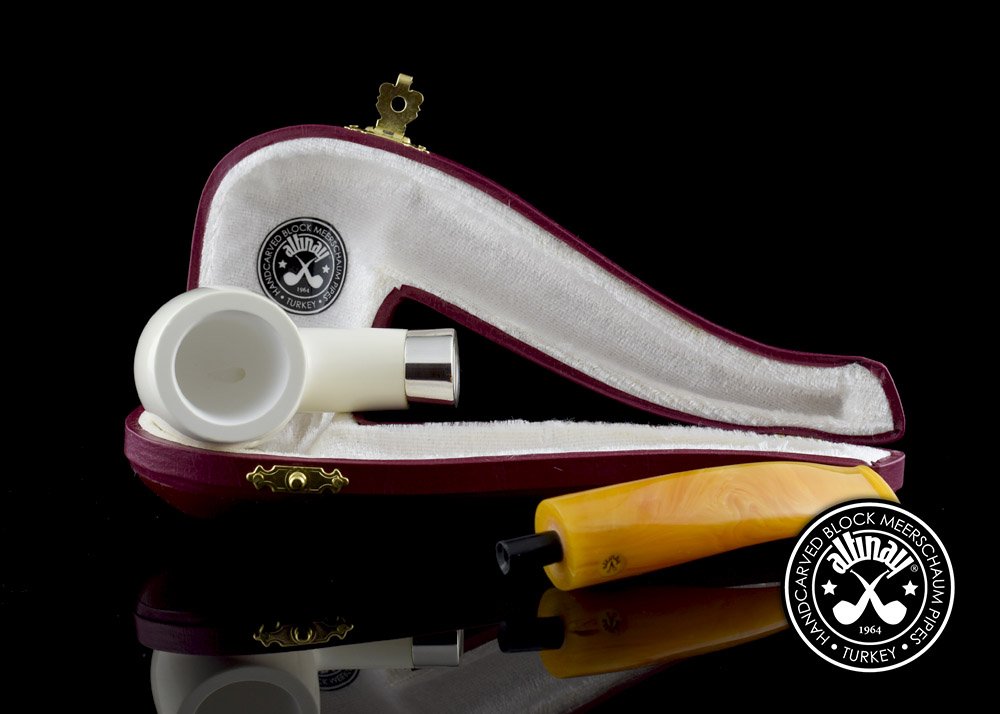 altinay-classic-bent-meerschaumpfeife-silberband-gebogen image 4