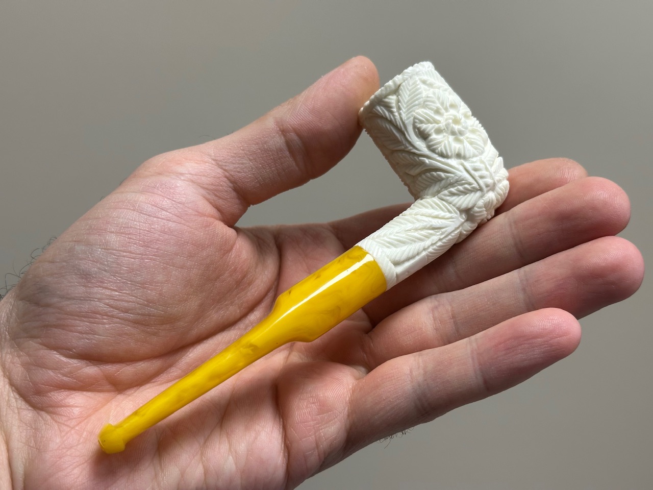 altinay-classic-billiard-meerschaumpfeife-glatt-natur-11 image 2