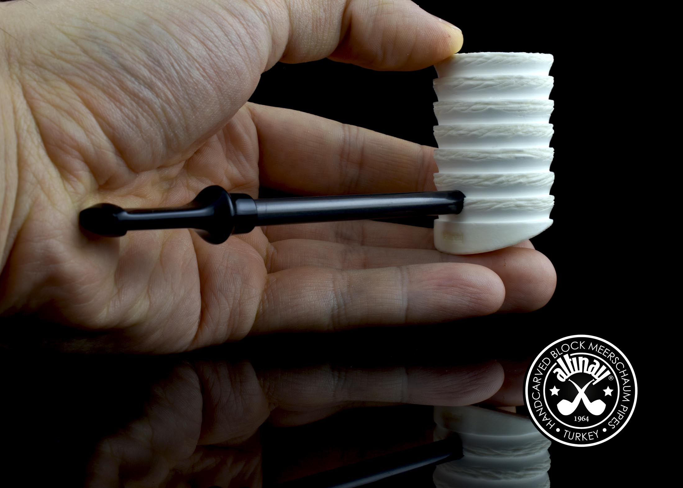 altinay-carbon-fiber-series-poker-meerschaumpfeife-carbon-14 image 2