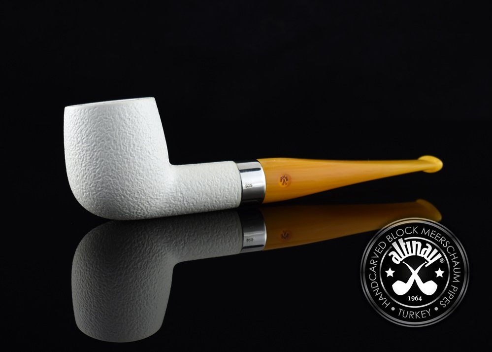 altinay-classic-billiard-meerschaumpfeife-silberband-acryl image 2