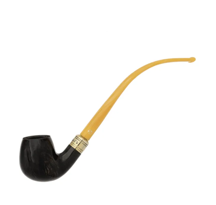 rattray-s-bagpiper-pfeife-yellow-grey-9mm-churchwarden-set image 1