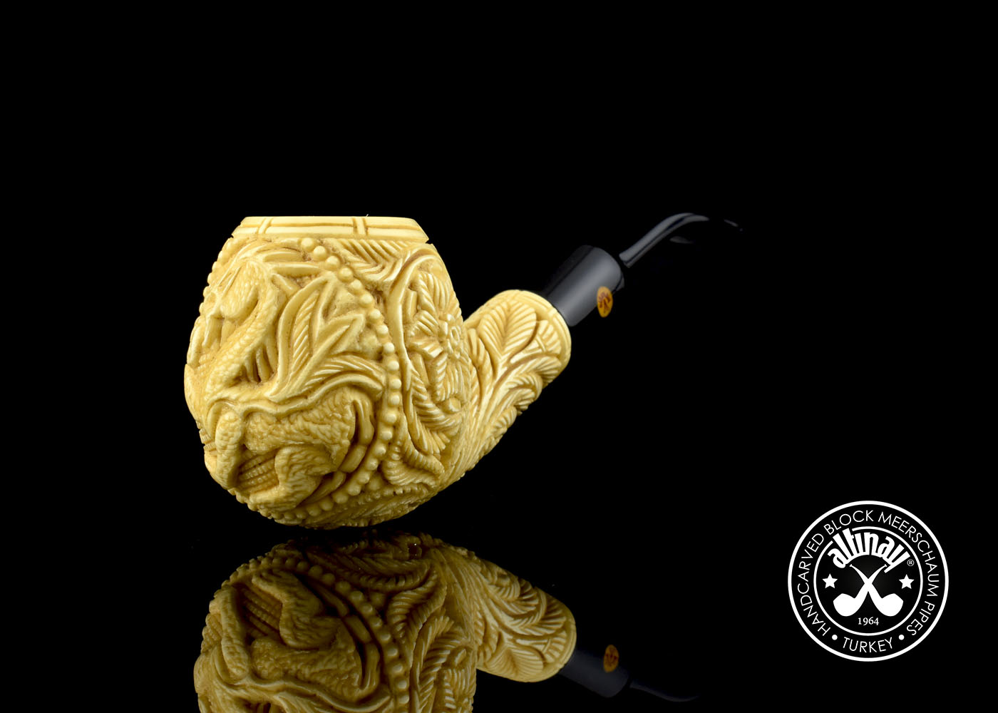 altinay-classic-apple-meerschaumpfeife-drachenmotiv-3 image 1