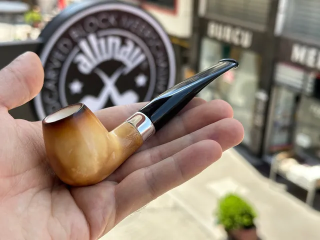 altinay-classic-brandy-meerschaumpfeife-silberring-glatt image 1