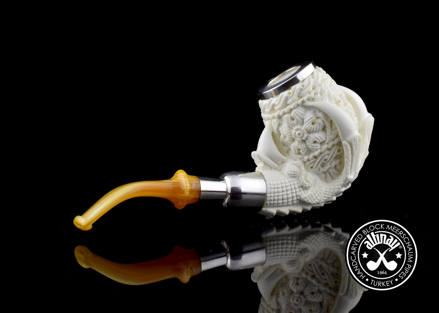 altinay-eagle-s-claw-35174-meerschaumpfeife-silber-spigot image 6