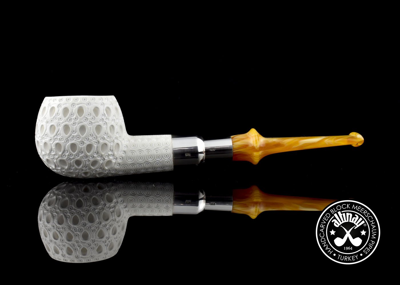 altinay-spigot-pot-meerschaumpfeife-silber-spigot-2 image 3
