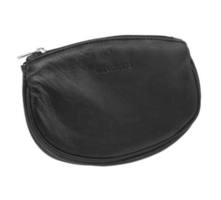 castleford-black-zipper-tabakbeutel-oval-6-zoll-schwarz image 1