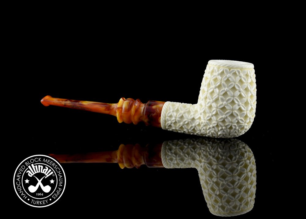 altinay-classic-deep-carved-billiard-pfeife-meerschaum image 3