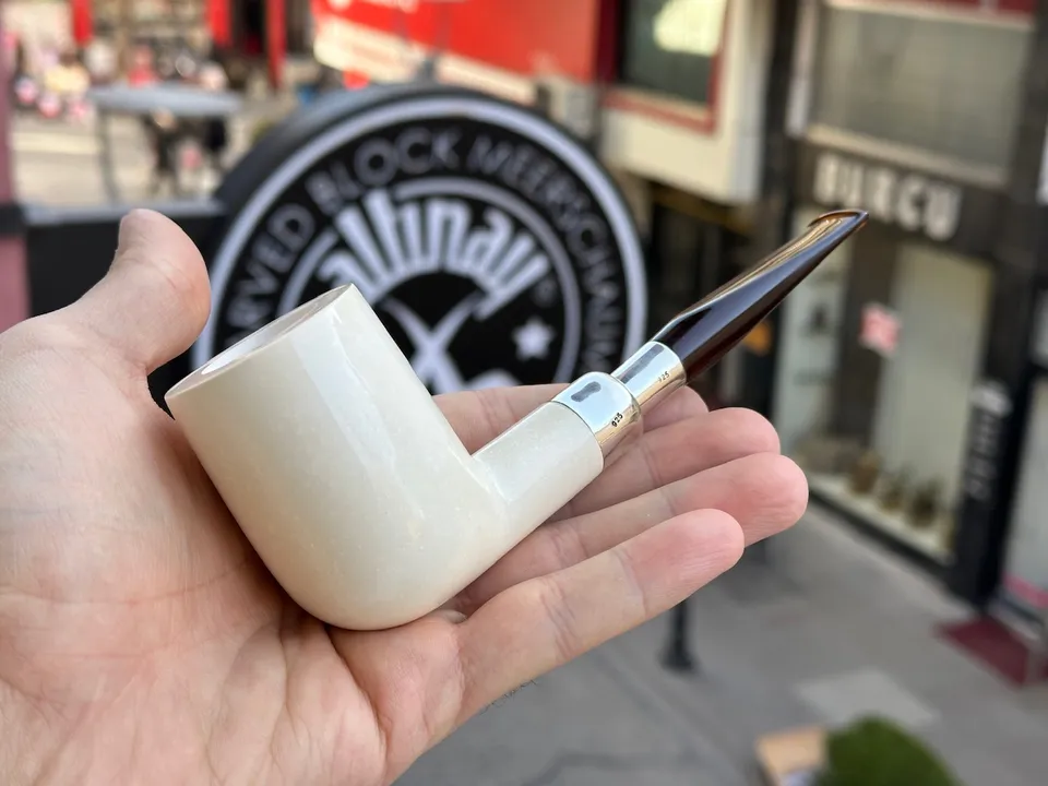 altinay-translucent-billiard-silber-spigot-meerschaumpfeife-a image 1