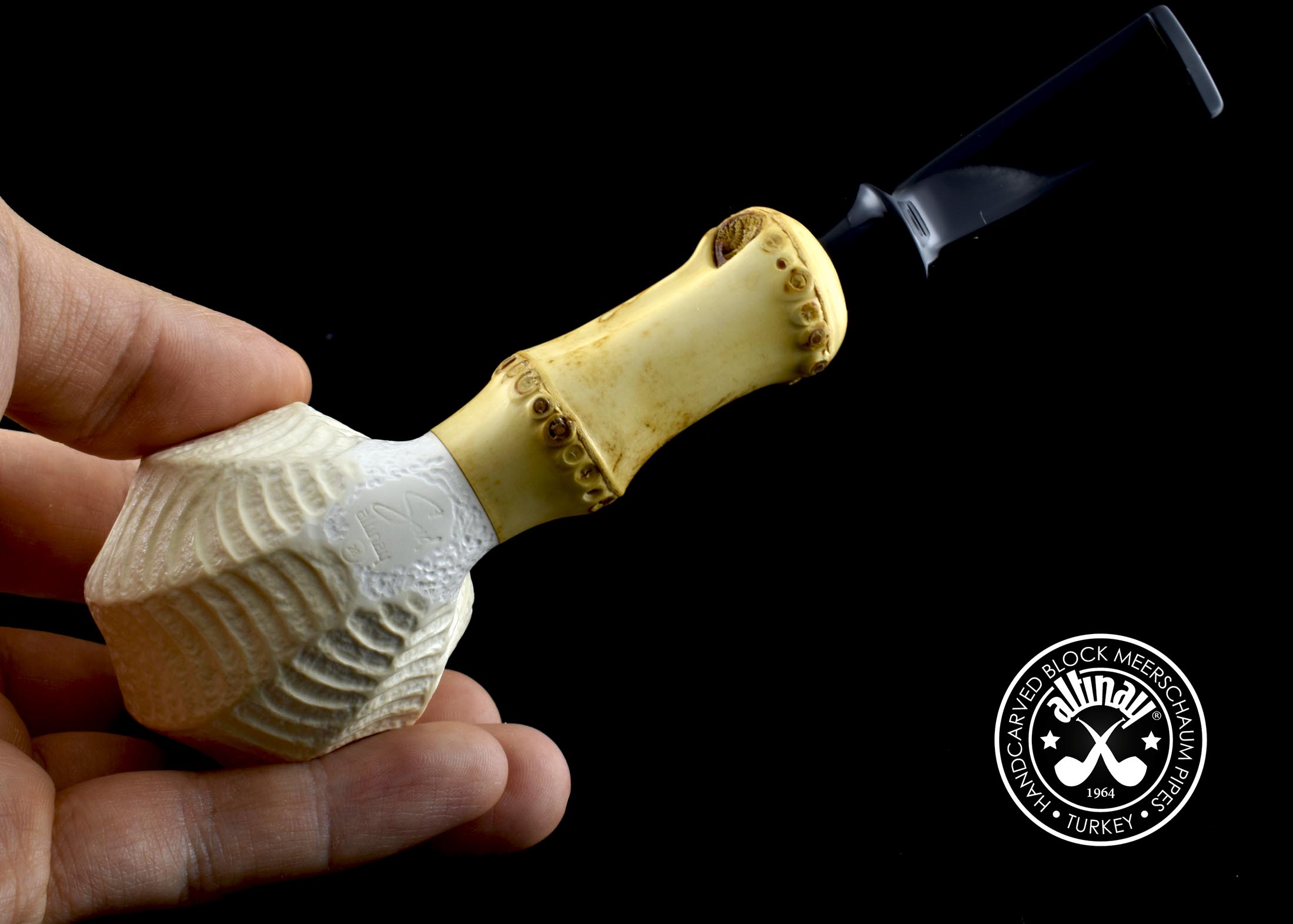 altinay-bamboo-ball-meerschaumpfeife-bambus-rund image 3
