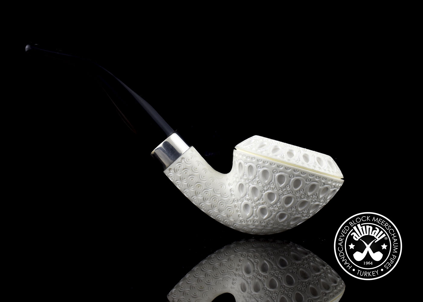 altinay-classic-rhodesian-meerschaumpfeife-silberring image 5